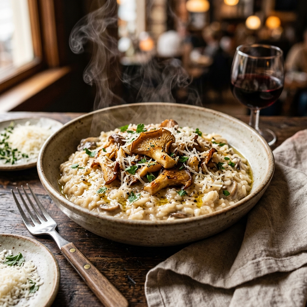 Risotto de Setas Ostra